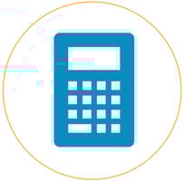 calculate amounts new icon