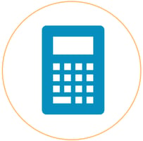 calculate amounts new icon